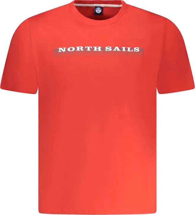 North Sails Rosso Cotton Men T-Shirt