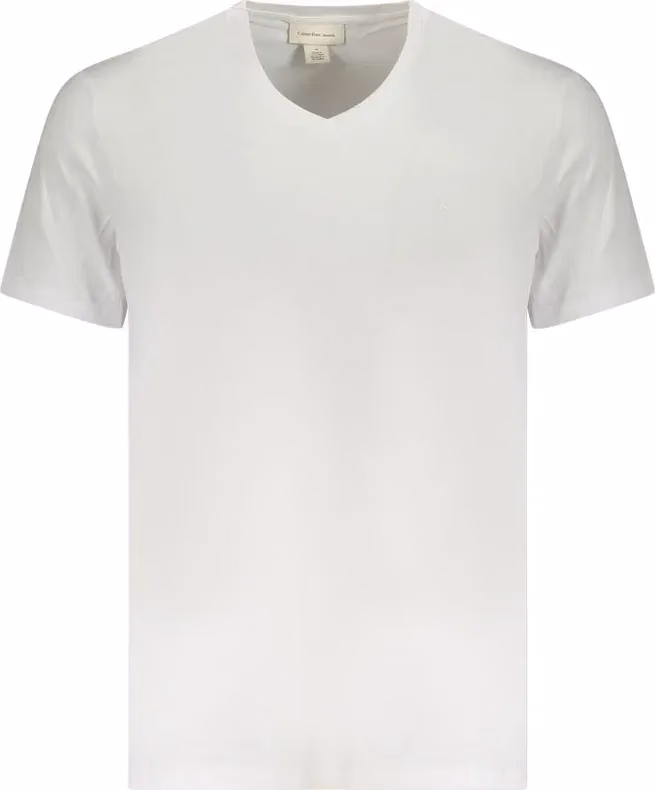 Calvin Klein Bianco Cotton Men T-Shirt
