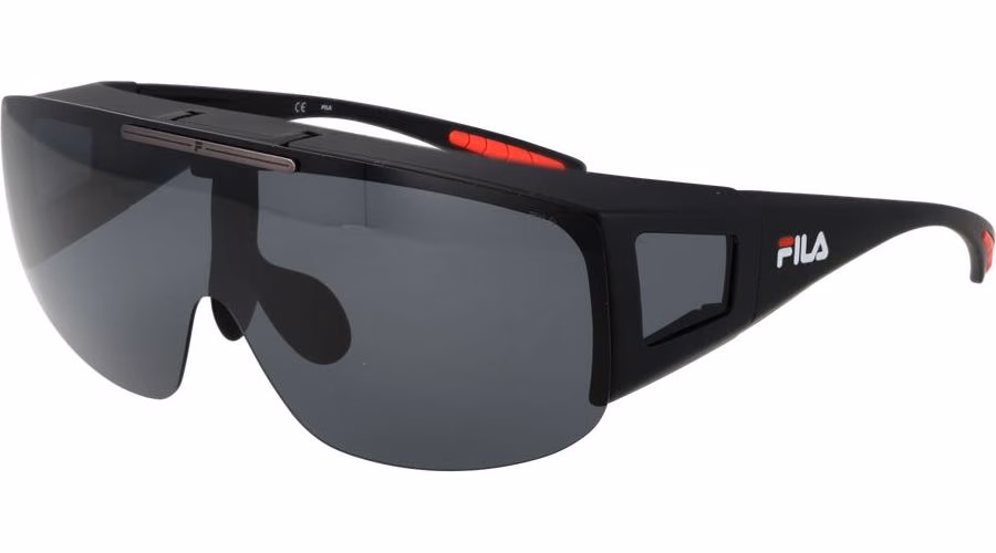 Fila Black Plastic Sunglasses