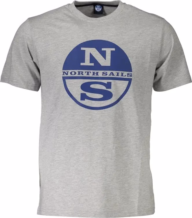North Sails Grigio Cotton Mens T-Shirt
