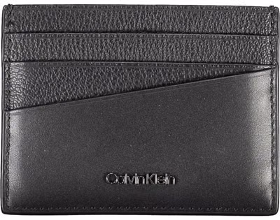 Black Leather Mens Wallet Holder
