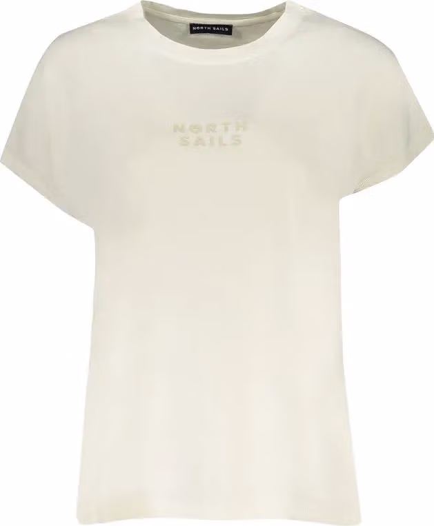 North Sails Bianco Organic Cotton Women T-Shirt