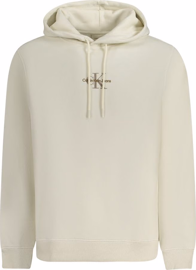 Calvin Klein White Cotton Men's Hoodie