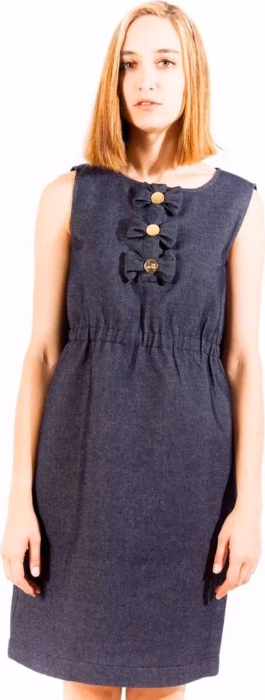 Love Moschino Blu Cotone Womens Dress