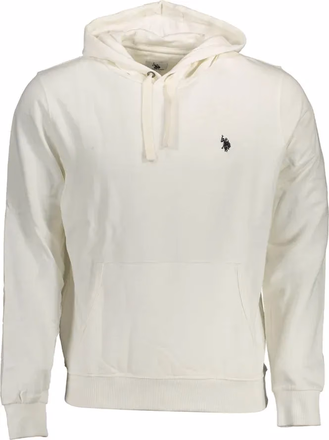 U.S. POLO ASSN. Bianco Cotton Men's Sweatshirt