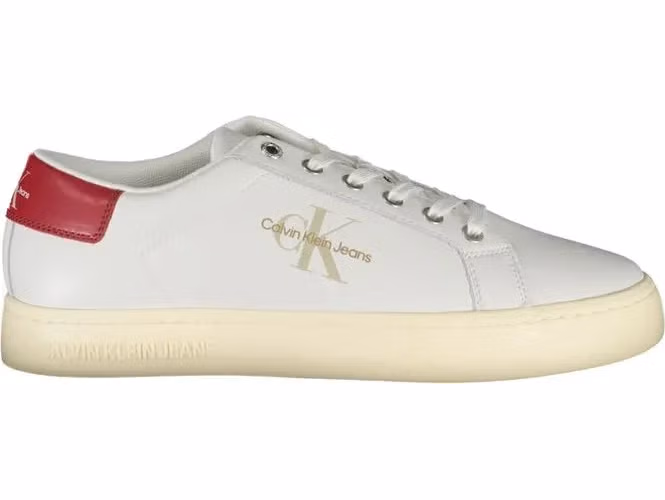 Calvin Klein White Polyester Men Sneaker