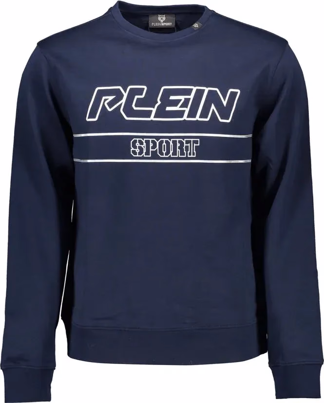 Plein Sport Blue Cotton Men's Sweatshirt