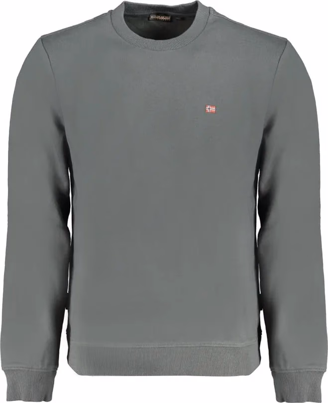 Napapijri Verde Cotton Male Sweatshirt