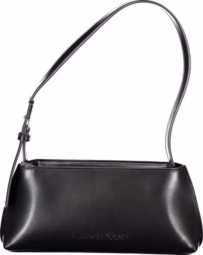 Calvin Klein Black Polyester Women Handbag
