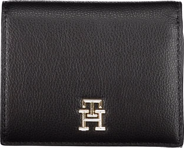 Tommy Hilfiger Black Polyurethane Women Wallet
