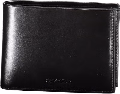Black Leather Men Wallet