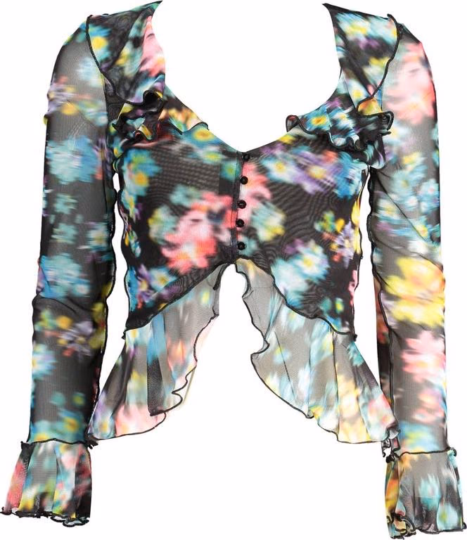 Desigual Bianco Cotton Women T-Shirt