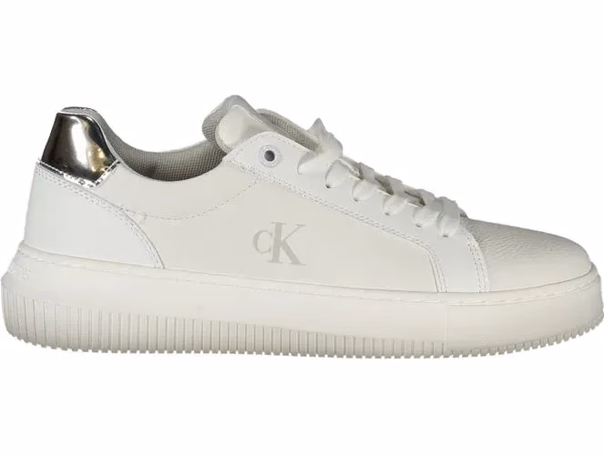 Calvin Klein Bianco Poliuretano Donna Sneaker