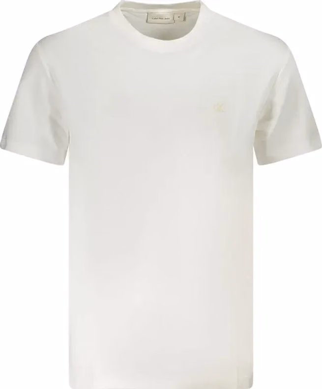 Calvin Klein Bianco Cotton Men T-Shirt