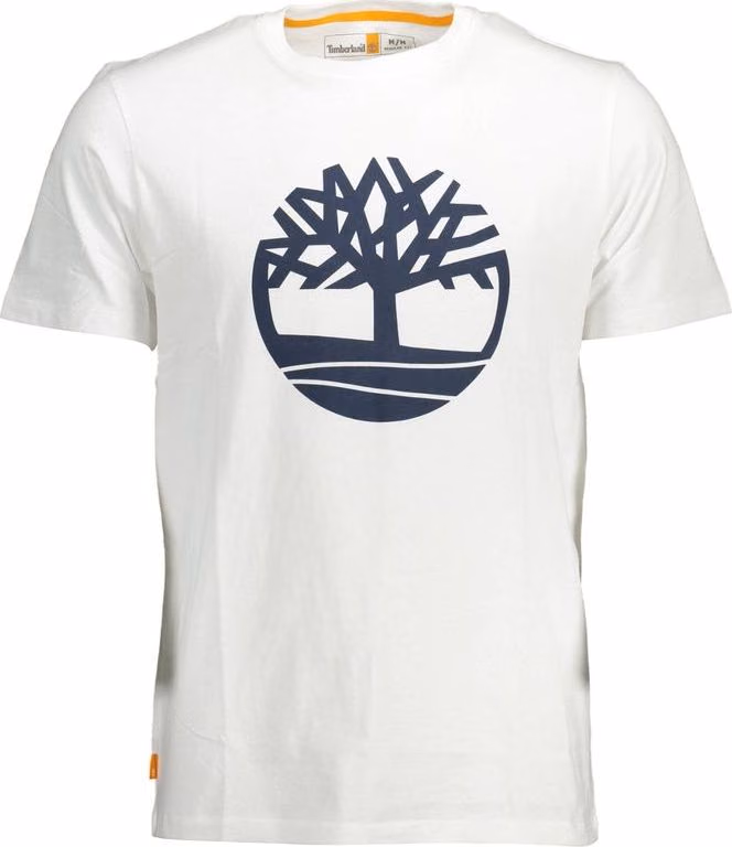 Timberland White Organic Cotton Men's T-Shirt