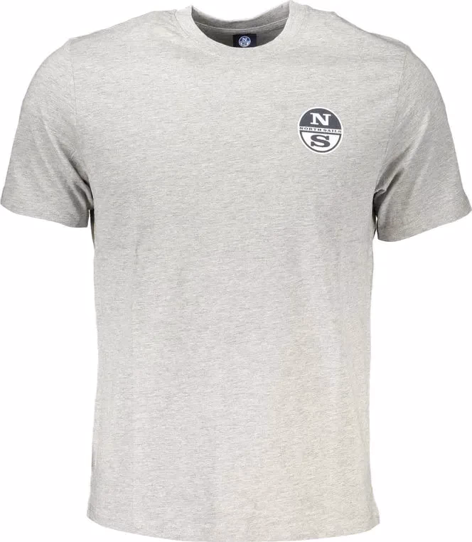 North Sails Grigio Cotton Men's T-Shirt