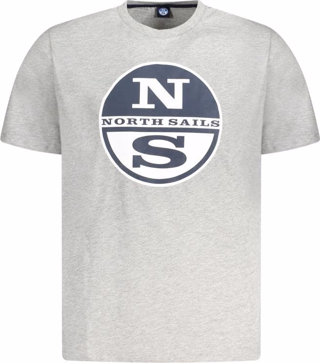 North Sails Grigio Cotton Mens T-Shirt
