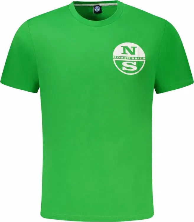 North Sails Verde Cotton Men T-Shirt