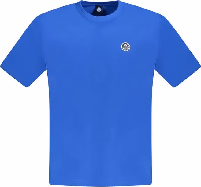 North Sails Blue Cotton Men's T-Shirt