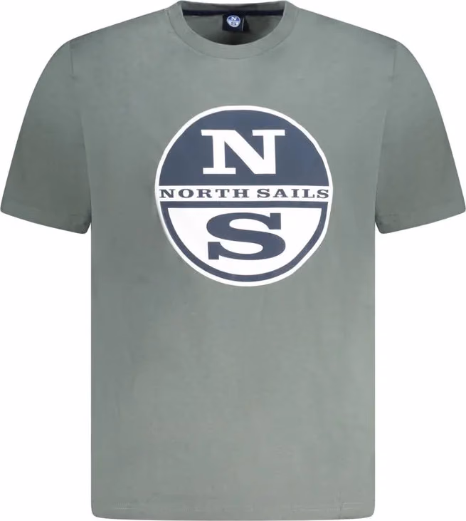 North Sails Verde Cotton Mens T-Shirt