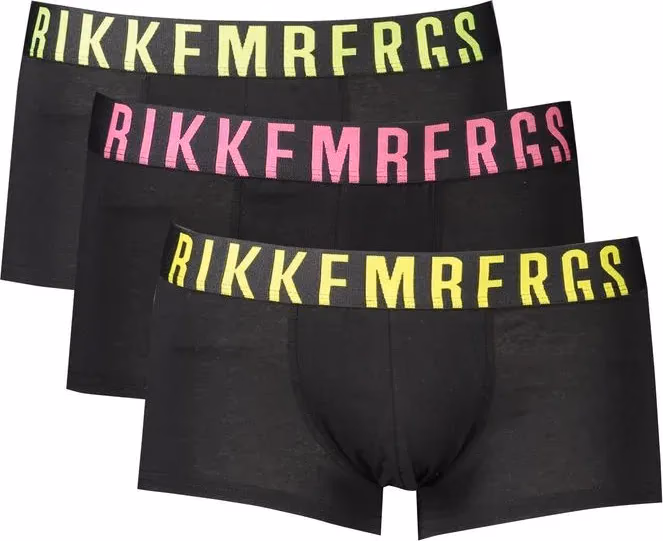 Bikkembergs Black Polyester Men's Boxer Briefs