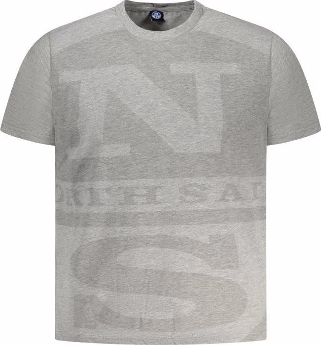 North Sails Grigio Cotton Mens T-Shirt