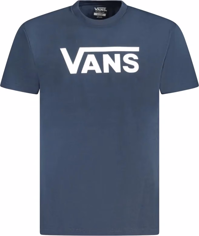 Vans Blue Cotton Men's T-Shirt