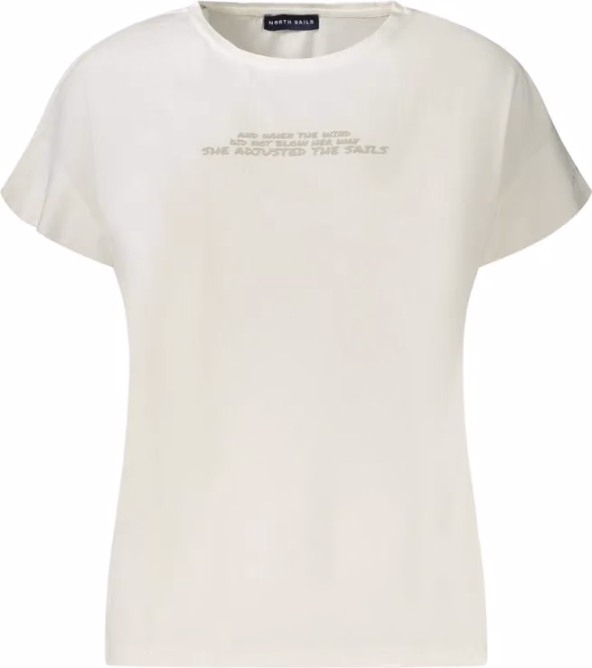 North Sails Bianco Cotton Women T-Shirt