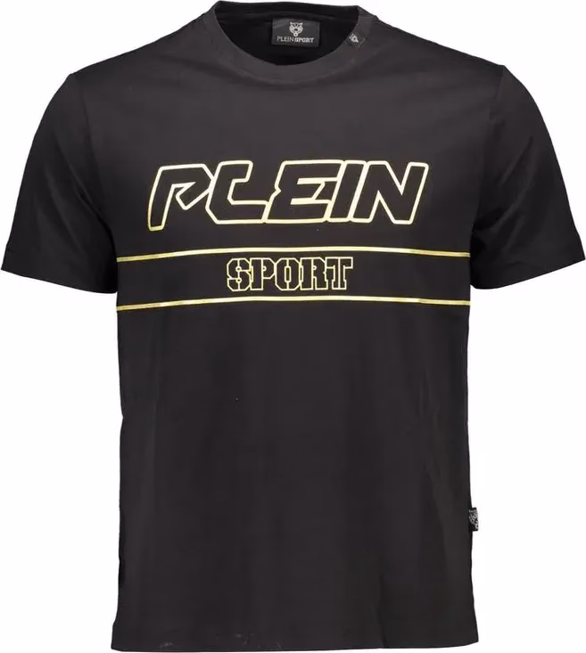 Plein Sport Black Cotton Men's T-Shirt