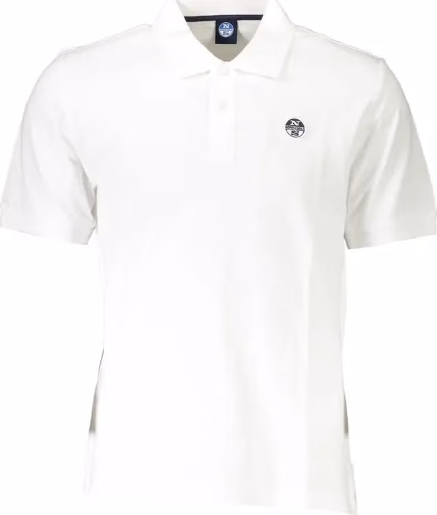 North Sails Bianco Cotton Men Polo