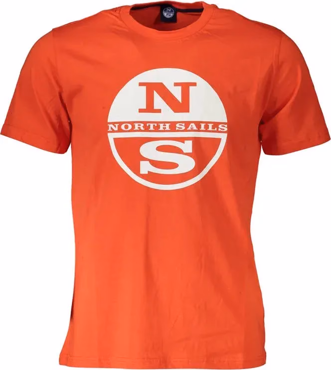 North Sails Rosso Cotton Men T-Shirt