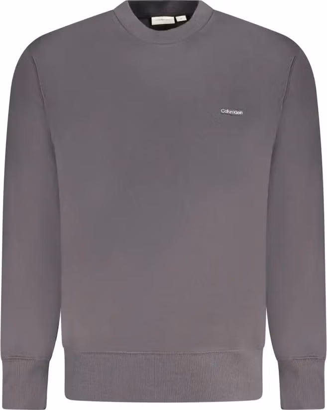 Calvin Klein Black Cotton Men's Sweatshirt