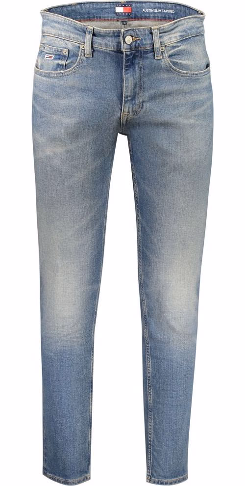 Tommy Hilfiger Blu Cotton Men's Slim Tapered Jean