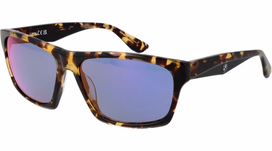 BMW Brown Acetate Sunglasses