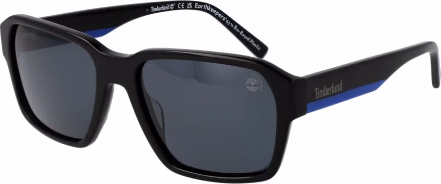 Timberland Black Acetate Sunglasses