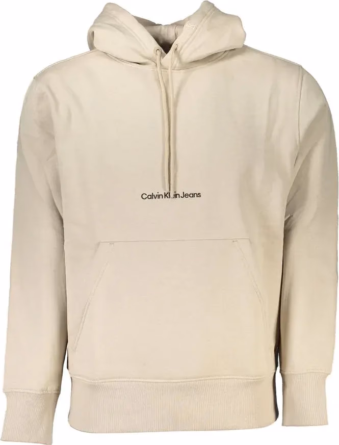 Calvin Klein Beige Cotton Men Sweater