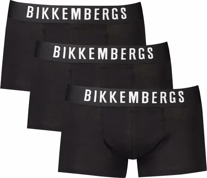 Bikkembergs Black Polyester Men's Boxer Briefs