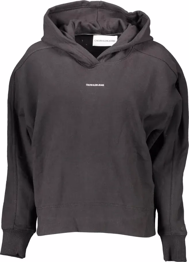 Calvin Klein Black Cotton Women's Hoodie