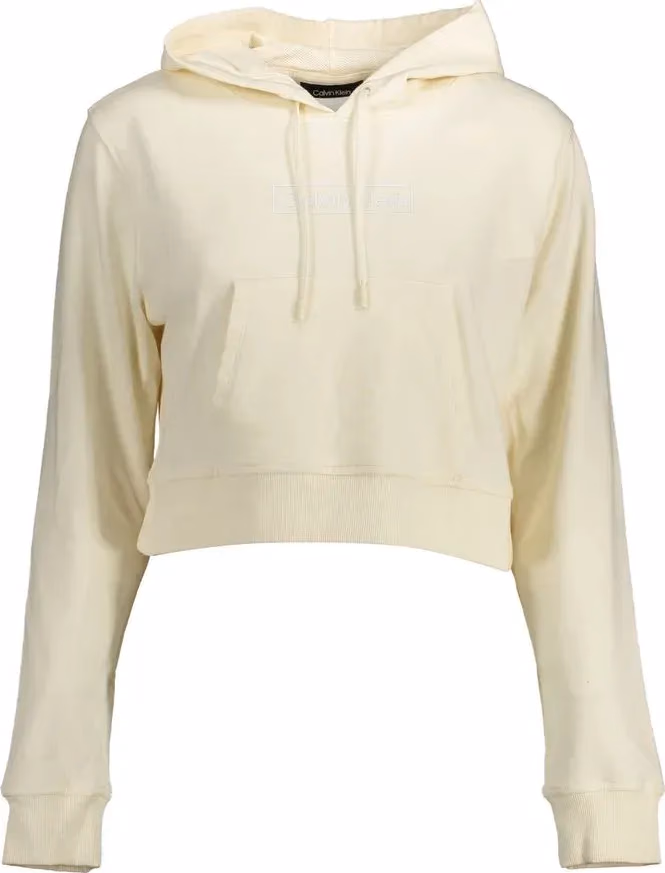 Calvin Klein Bianco Cotton Women Sweatshirt