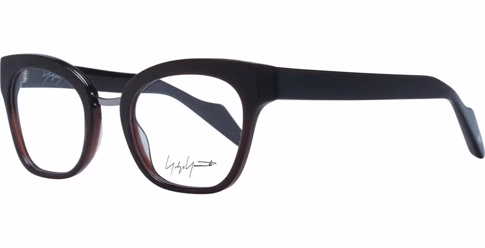 Yohji Yamamoto Brown Acetate Glasses (Frames)