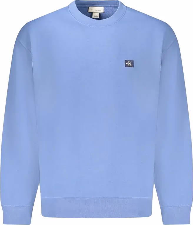 Calvin Klein Blue Cotton Men's Sweatshirt