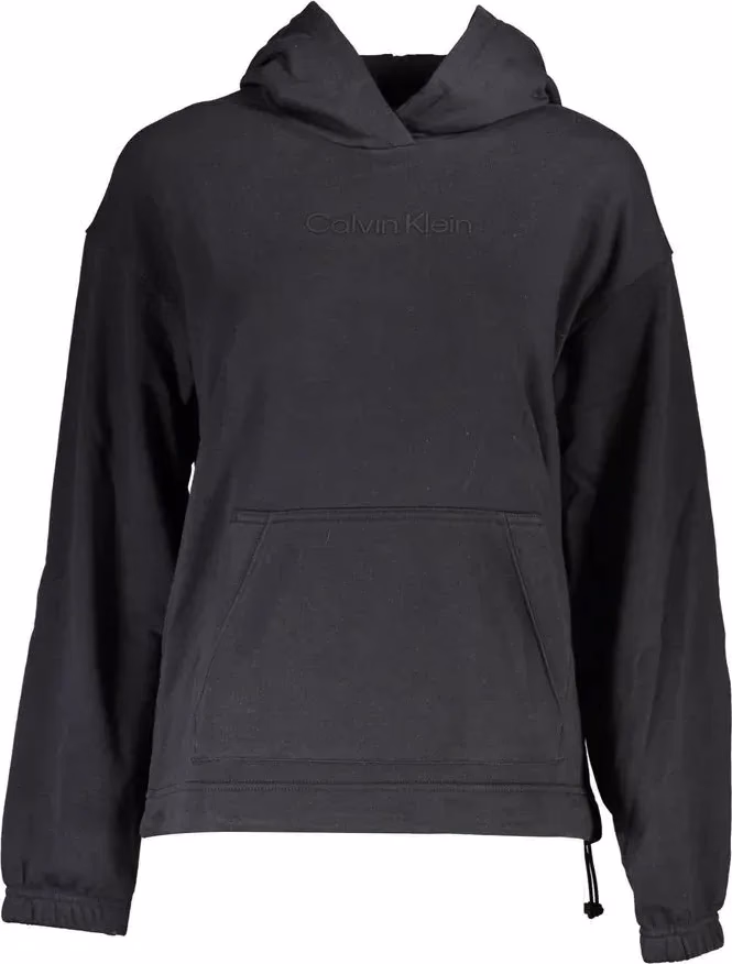 Calvin Klein Nero Cotton Women Sweatshirt