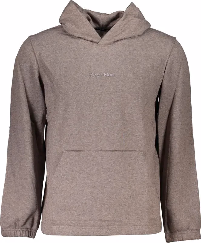Calvin Klein Marrone Cotton Men's Sweatshirt