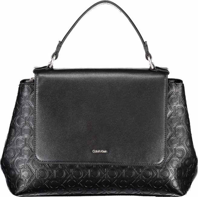 Calvin Klein Black Polyester Women Handbag