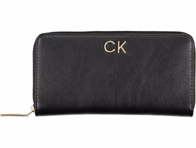 Calvin Klein Black Polyester Women Wallet
