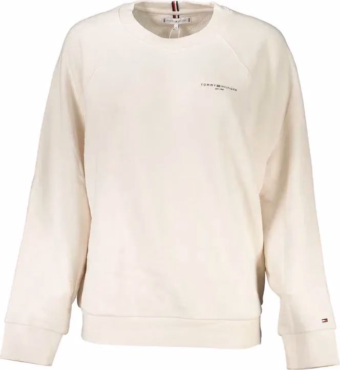 Tommy Hilfiger Beige Cotton Women's Sweatshirt