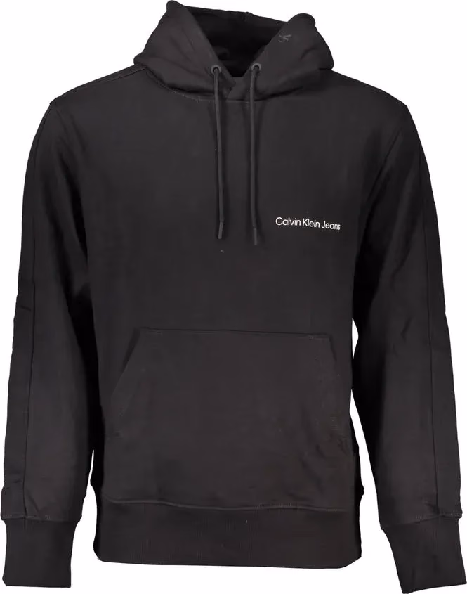 Calvin Klein Black Cotton Men Sweater