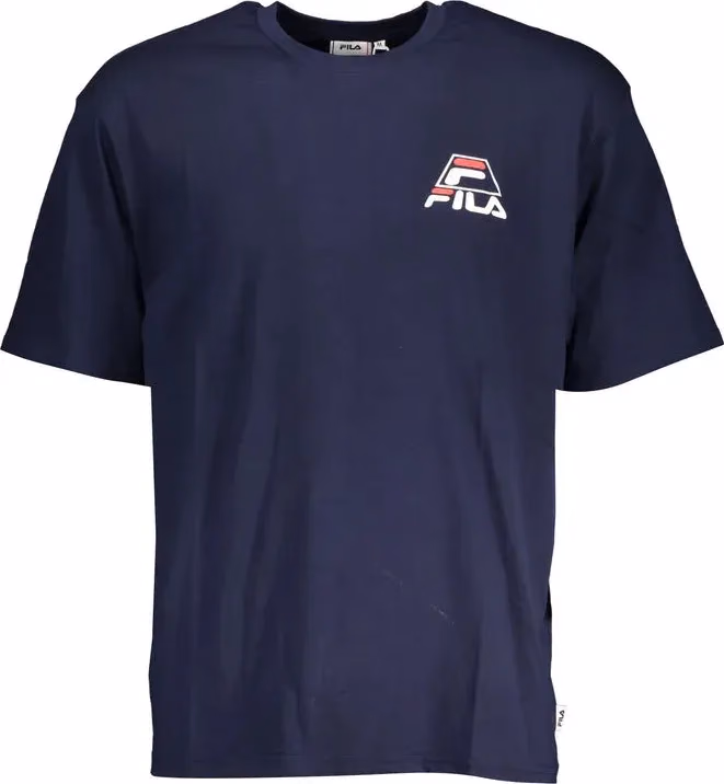 Fila Blue Cotton Men's T-Shirt