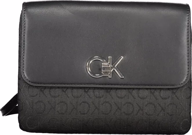 Calvin Klein Black Polyester Women Handbag