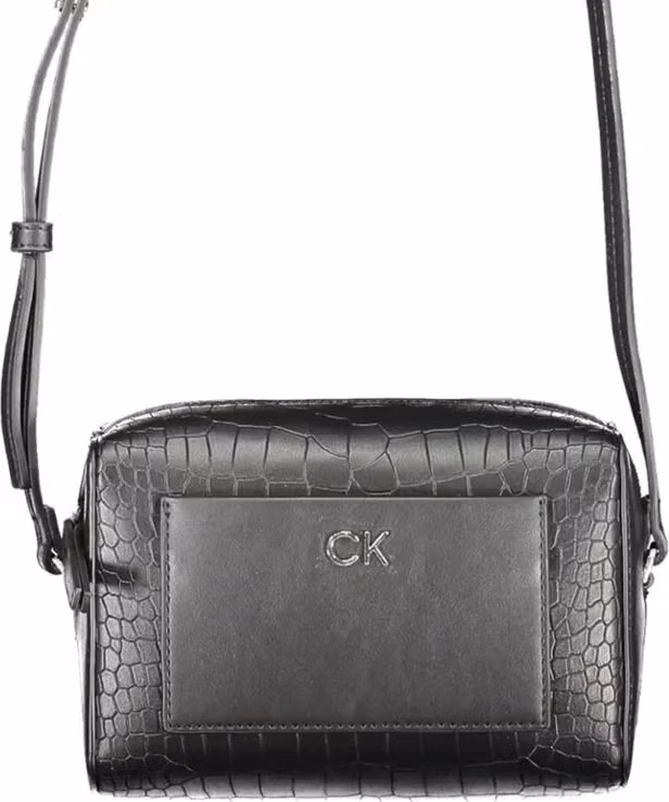Calvin Klein Black Polyester Women Shoulder Bag